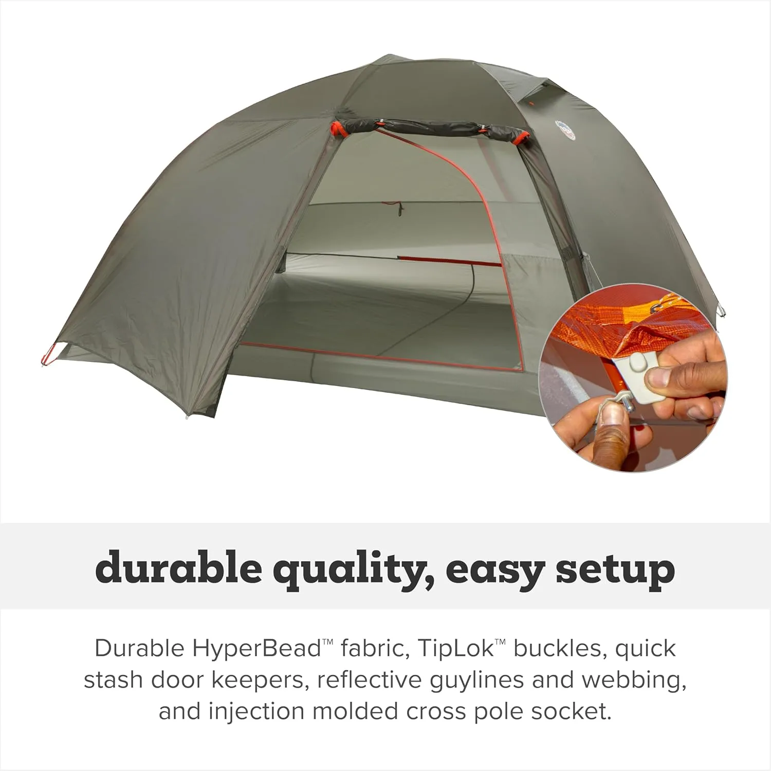 Big Agnes Copper Spur UL - Backpacking Tent for Camping, 3 Season, Ultralight, Waterproof, Anodized Poles