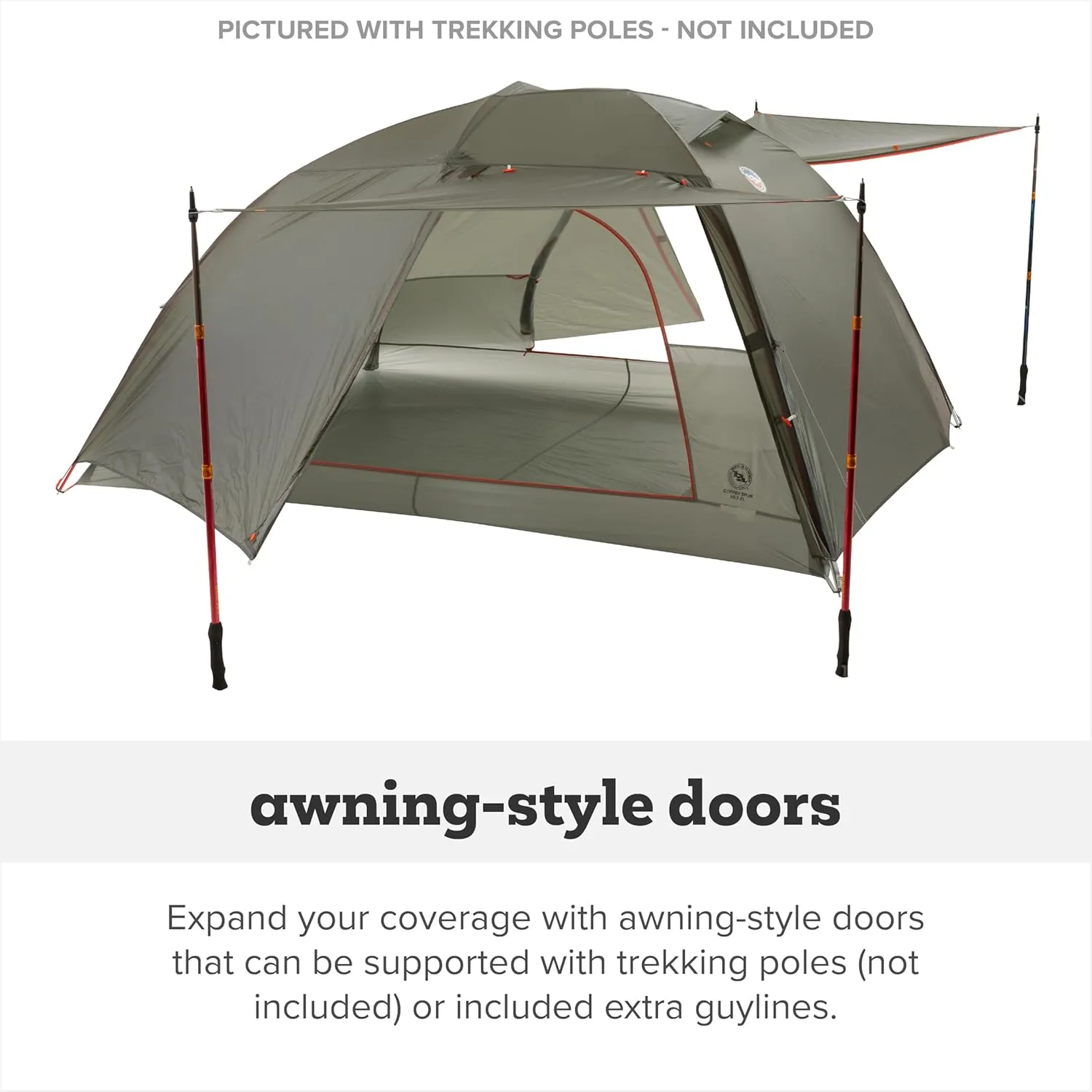 Big Agnes Copper Spur UL - Backpacking Tent for Camping, 3 Season, Ultralight, Waterproof, Anodized Poles