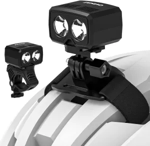 Bike Helmet Light USB Rechargeable 1000 Lumens Bicycle Helmets Lights for Biking with 5 Lighting Modes Waterproof for Mountain Road Bikes Headlights Night Riding Cycling