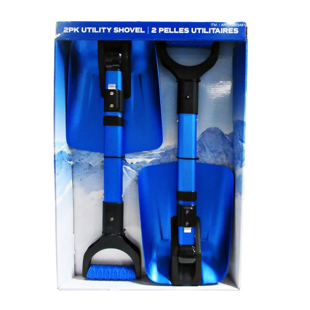 BirdRock Utility Emergency Shovel 2 Pack