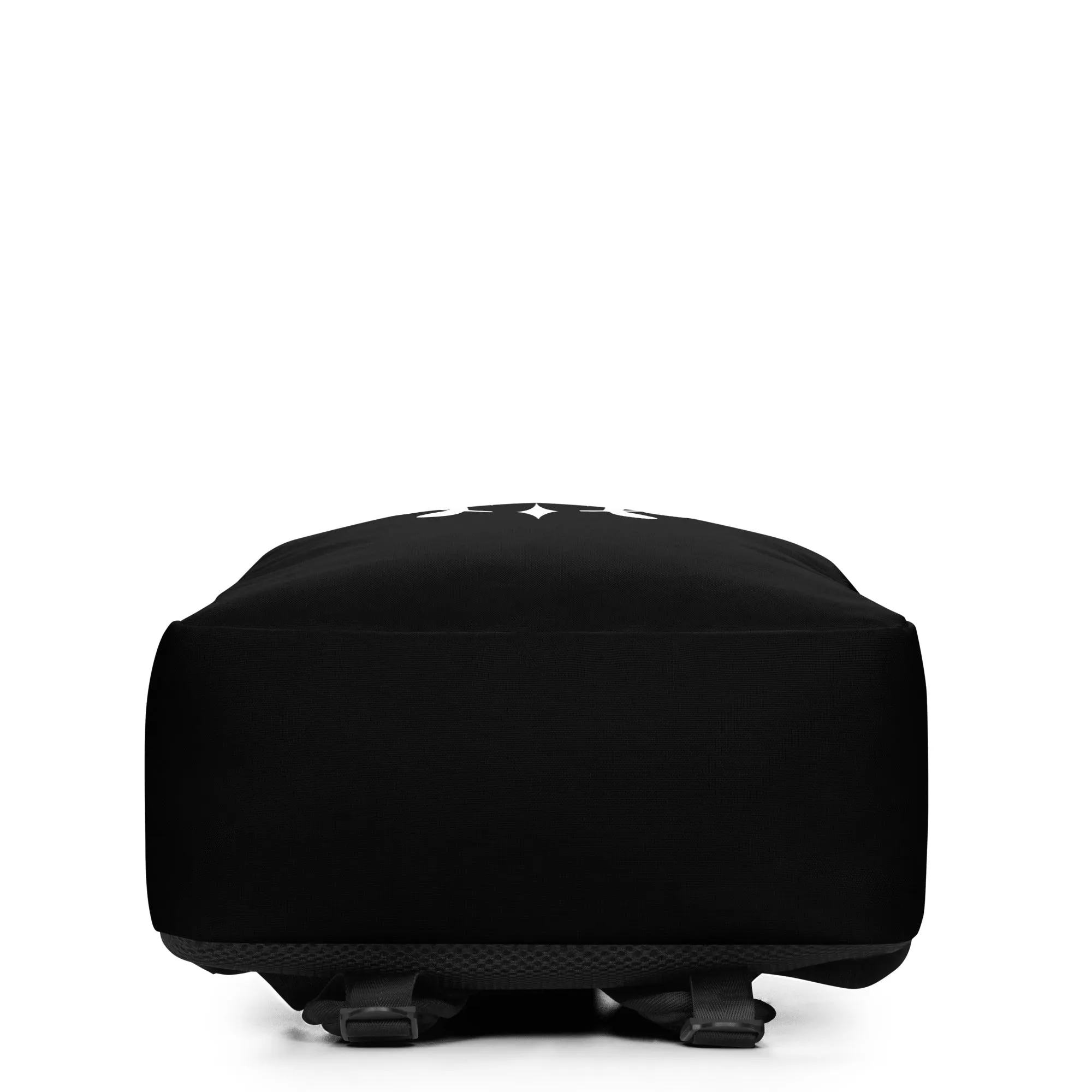 Black Celestial Bee Moon Phases Minimalist Backpack