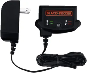 BLACK DECKER 20V MAX Lithium Battery Charger, Compatible With 12V and 20V Battery, Battery Sold Separately (LCS1620B)