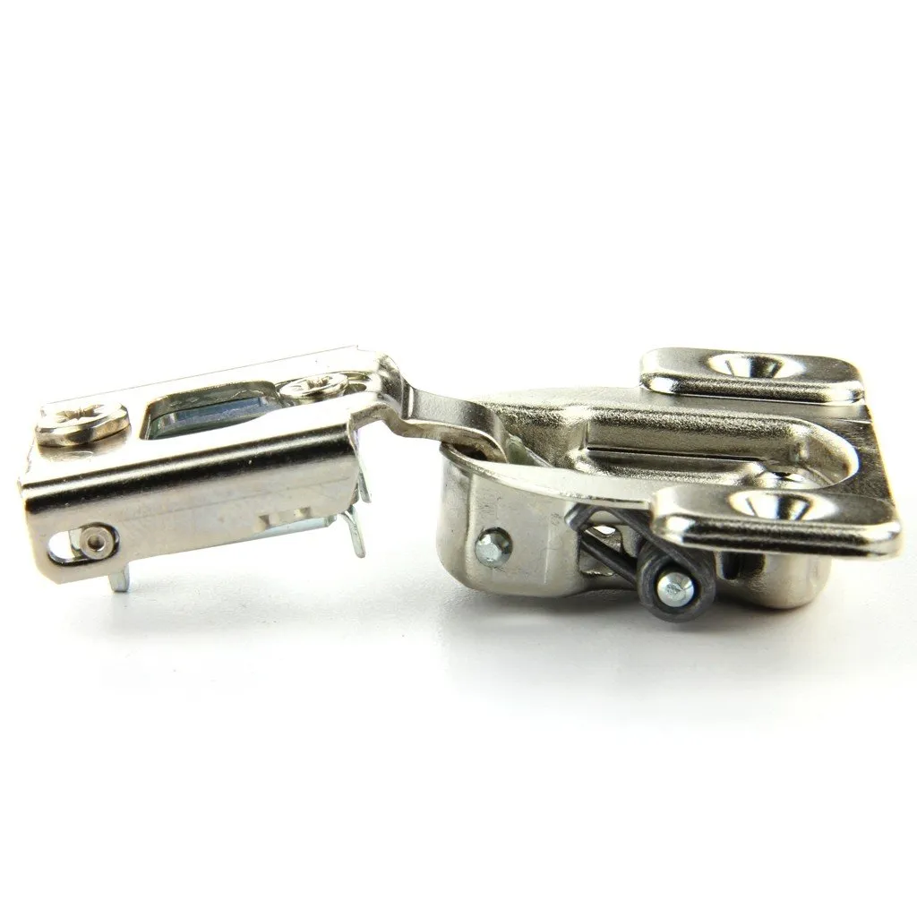Blum 38N355C.08MBx10S 105 Degrees Compact 38N Series 1/2 Inch Overlay Screw-On Cabinet Hinge, Nickel Finish (Pack of 10)