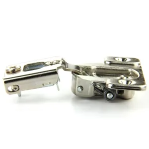 Blum 38N355C.08MBx10S 105 Degrees Compact 38N Series 1/2 Inch Overlay Screw-On Cabinet Hinge, Nickel Finish (Pack of 10)