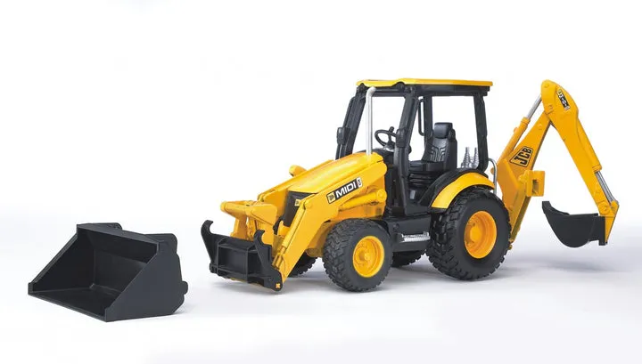 Bruder 02427 JCB MIDI CX Backhoe Loader
