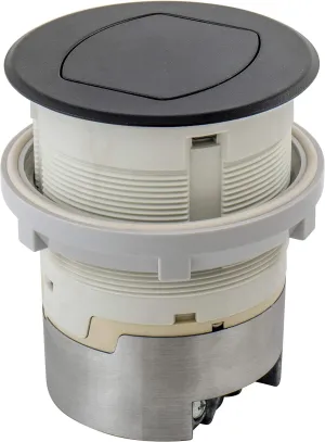 Bryant Electric RCT200BK 15A 125V Tamper Resistant Pop-Up Countertop Receptacle Surface Mount, 15 Amp, Powder Coated Black