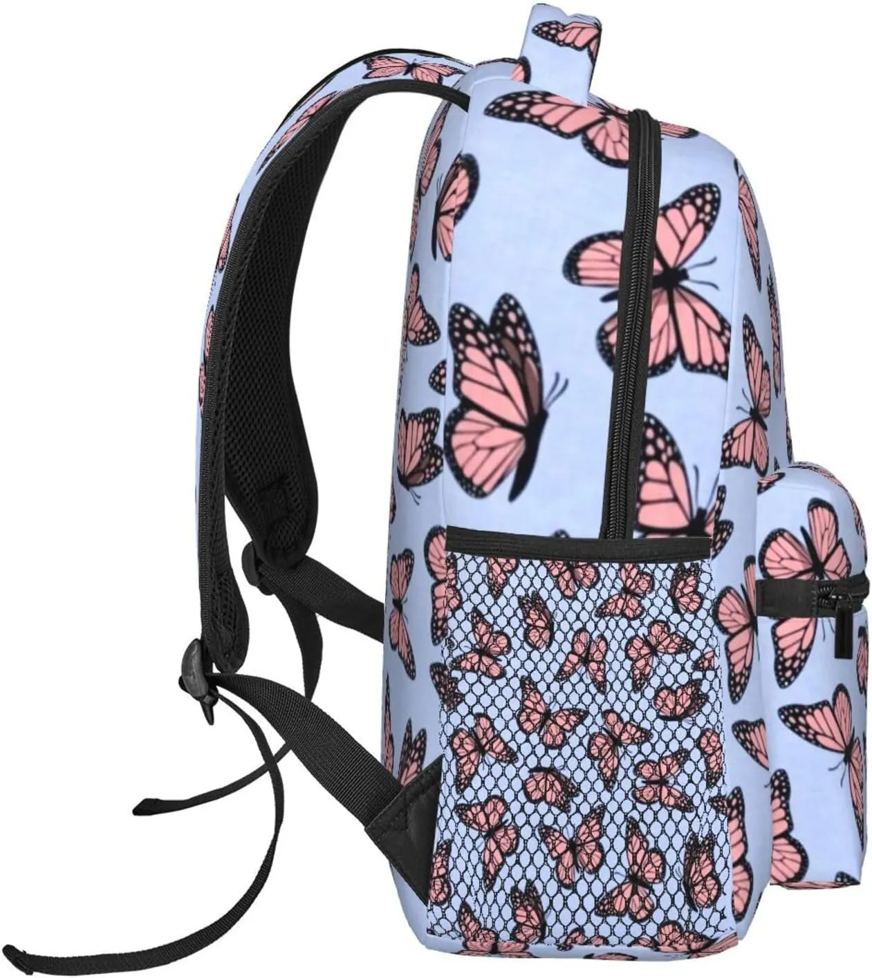 Butterflies Backpack Laptop Backpack Sports Travel Shoulder bag Light casual backpack