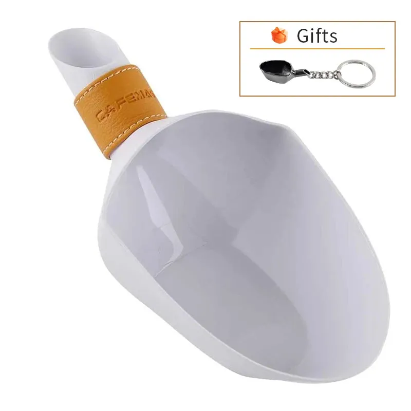 CAFEMASY ABS Coffee Beans Scoops Shovel Large Capacity Durable Shovel For Coffee Bean Flour Ice Cubes Capacity Measuring Tool