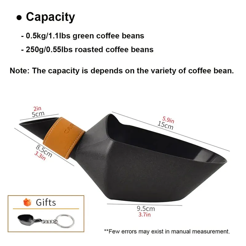 CAFEMASY ABS Coffee Beans Scoops Shovel Large Capacity Durable Shovel For Coffee Bean Flour Ice Cubes Capacity Measuring Tool