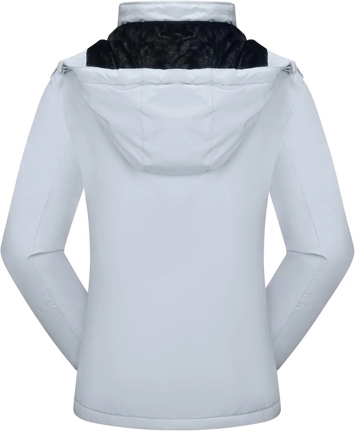CAMELSPORTS Women's Waterproof Snow Ski Jakcet Fleece Warm Winter Coat Hooded Windproof Insulated Snowboarding Jacket