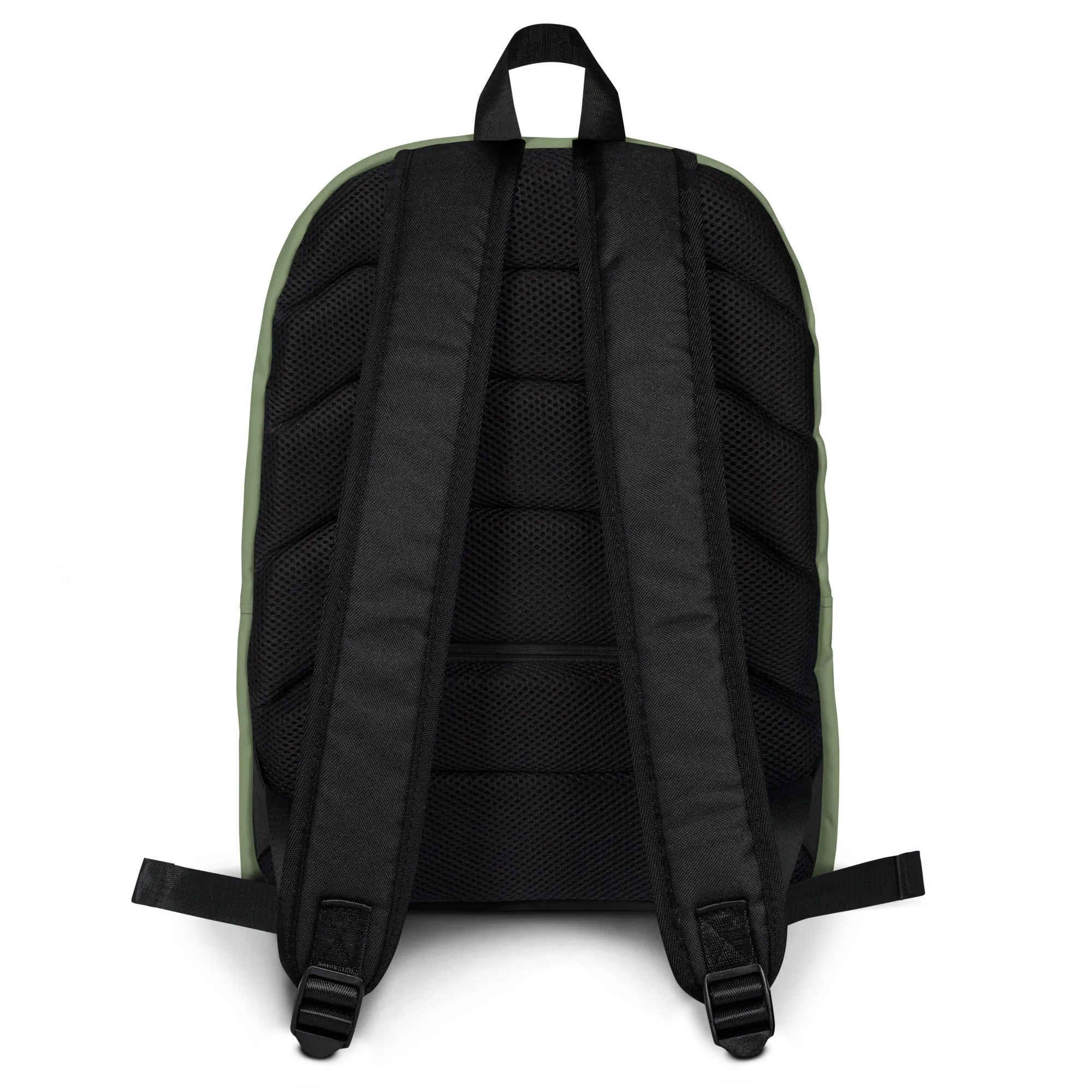 CAMOUFLAGE GREEN - WATER-RESISTANT BACKPACK WITH LAPTOP POCKET