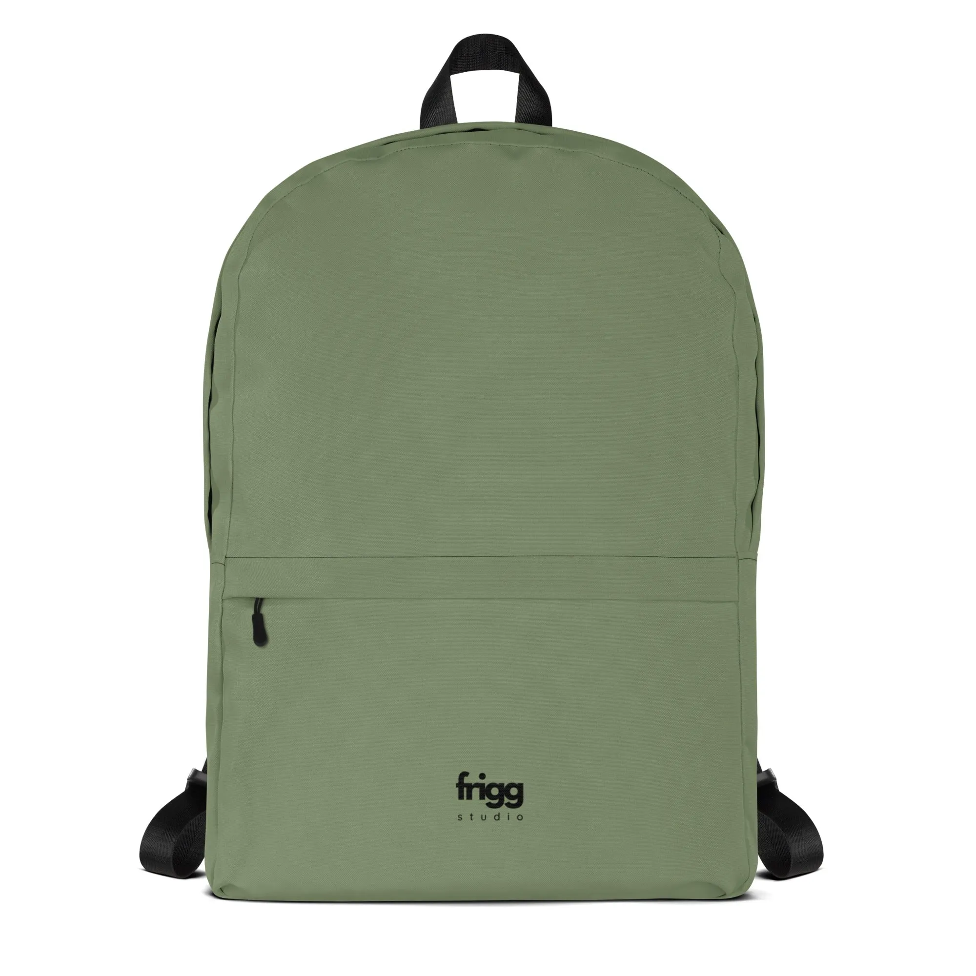 CAMOUFLAGE GREEN - WATER-RESISTANT BACKPACK WITH LAPTOP POCKET