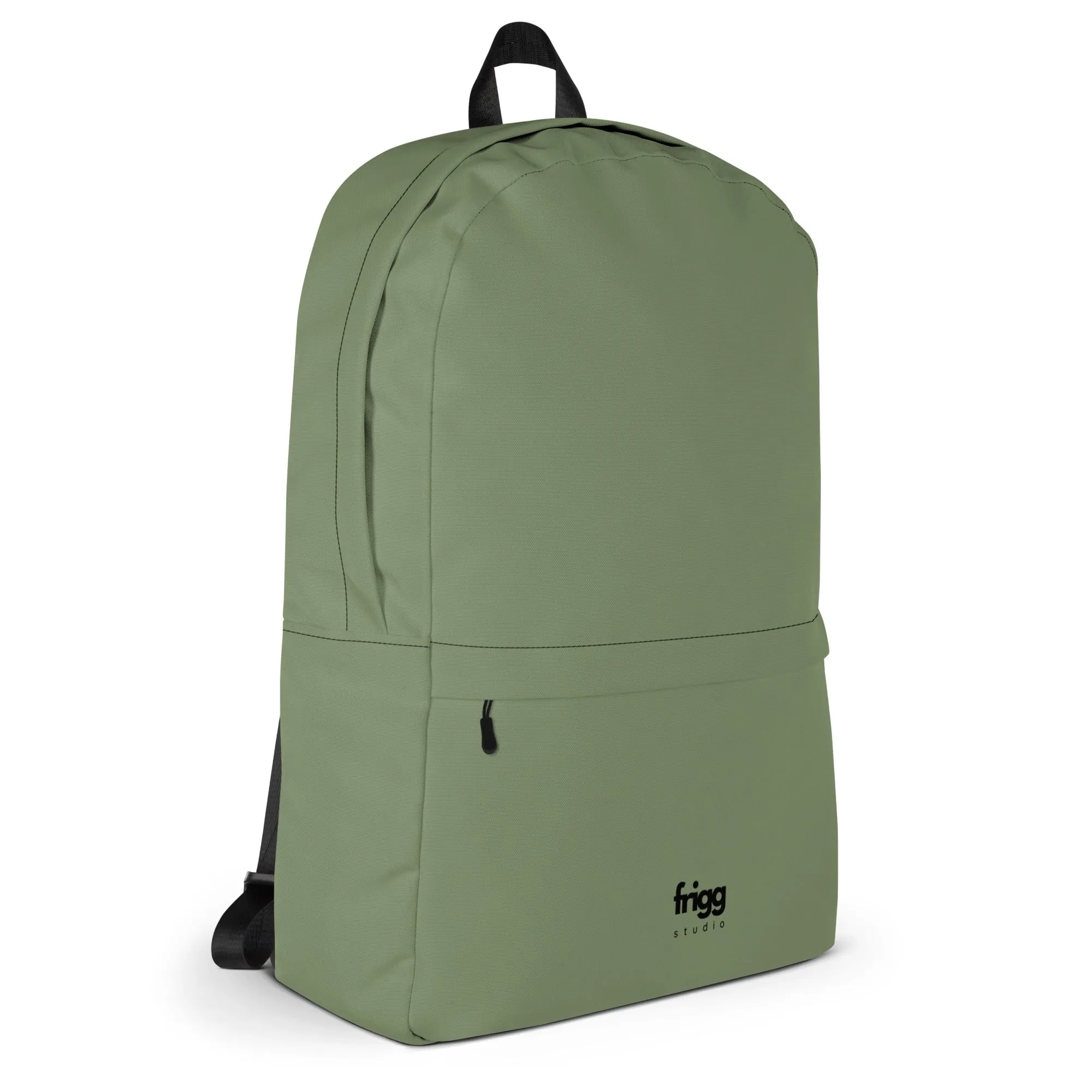 CAMOUFLAGE GREEN - WATER-RESISTANT BACKPACK WITH LAPTOP POCKET