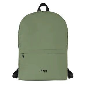 CAMOUFLAGE GREEN - WATER-RESISTANT BACKPACK WITH LAPTOP POCKET