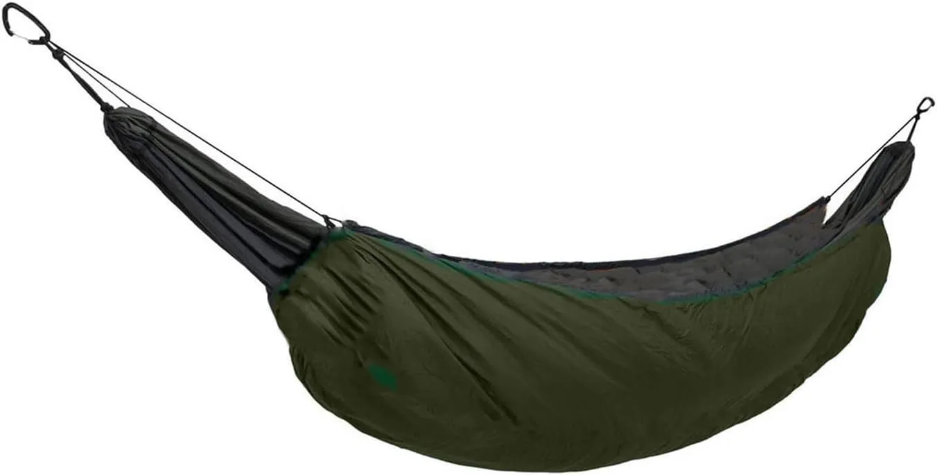 Camp Lightweight Full Length Hammock Underquilt Under Blanket Ultralight Camping Insulation Sleeping Bag 40 F to 68 F (5 C to 20 C) Strong (Orange)