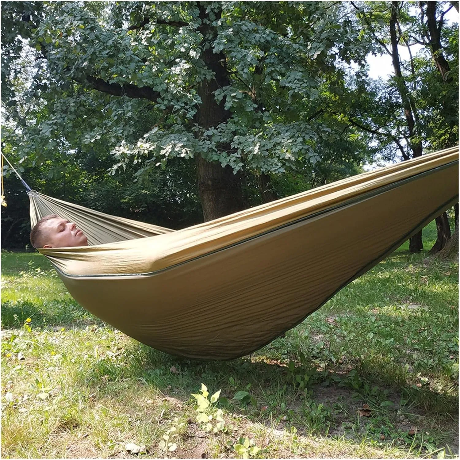 Camp Lightweight Full Length Hammock Underquilt Under Blanket Ultralight Camping Insulation Sleeping Bag 40 F to 68 F (5 C to 20 C) Strong (Orange)