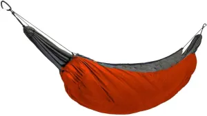 Camp Lightweight Full Length Hammock Underquilt Under Blanket Ultralight Camping Insulation Sleeping Bag 40 F to 68 F (5 C to 20 C) Strong (Orange)