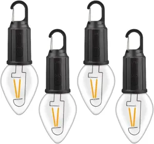 Camping Light Bulbs Rechargeable Lanterns Hanging Lamp Portable USB Rechargeable Pendant Light Mini Tent Lamps