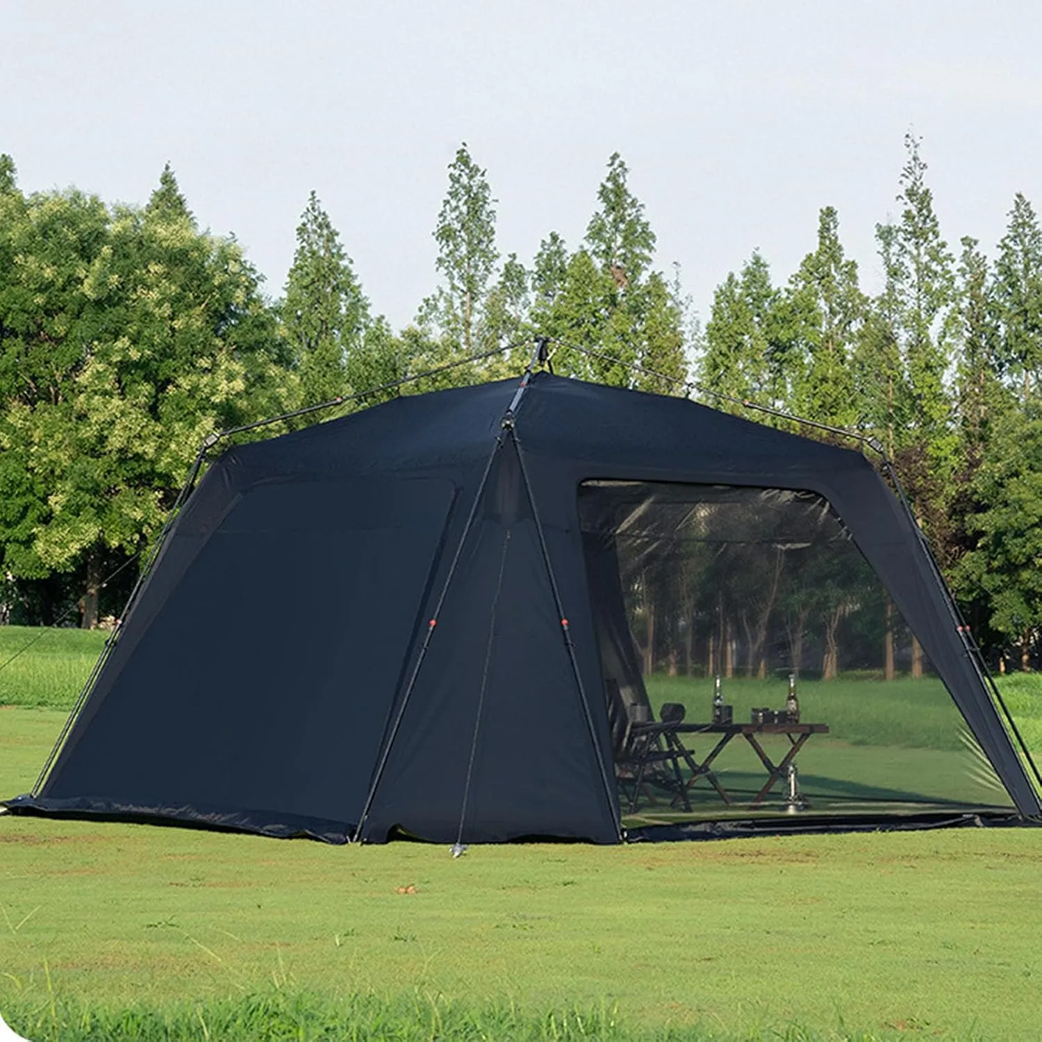 Camping Shelter Mat with Sun Protection, Lightweight Dome Tent Floor for Outdoor Hiking Picnic