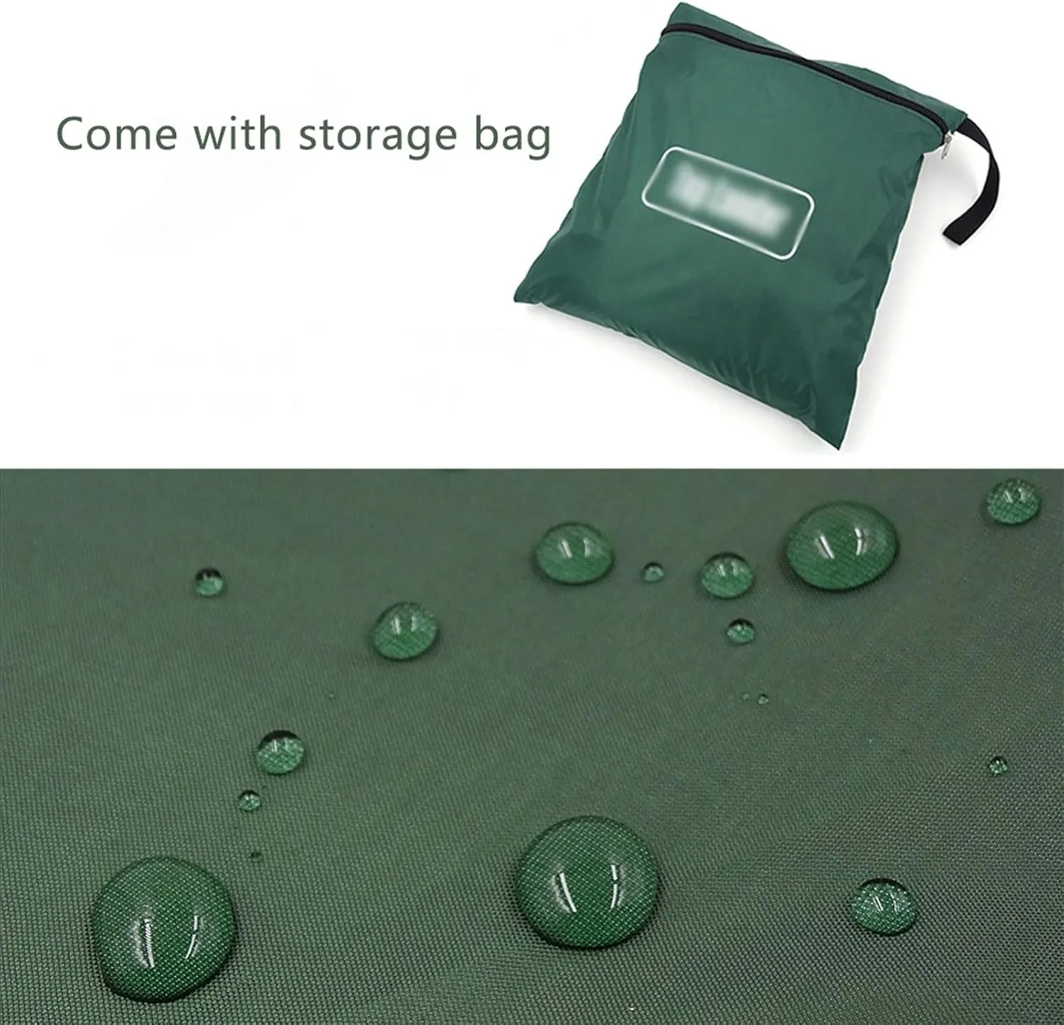 Camping Tarp,4x3m 3x3m Awning Waterproof Tarp Tent Shade Ultralight Garden Canopy Sunshade Outdoor Camping Hammock Tourist Beach Sun Shelter (Color : Green, Size : 3 * 3m)