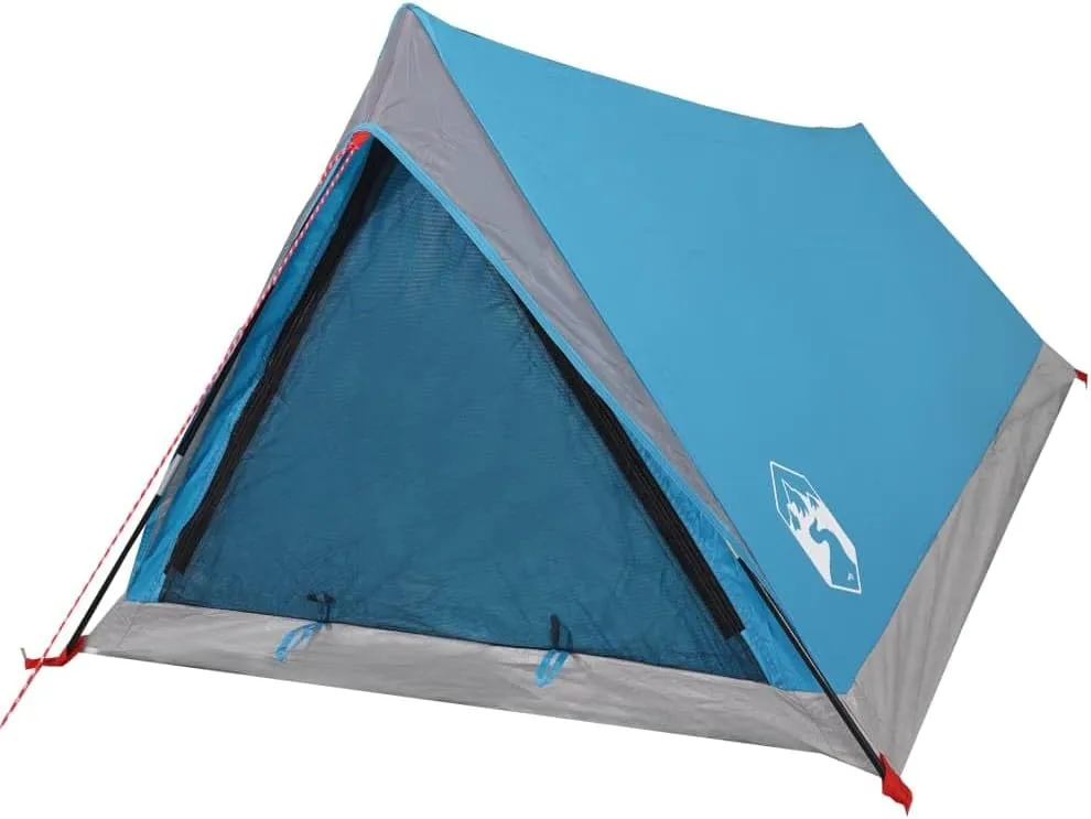 Camping Tent 2-Person Olive Green Waterproof vidaXL
