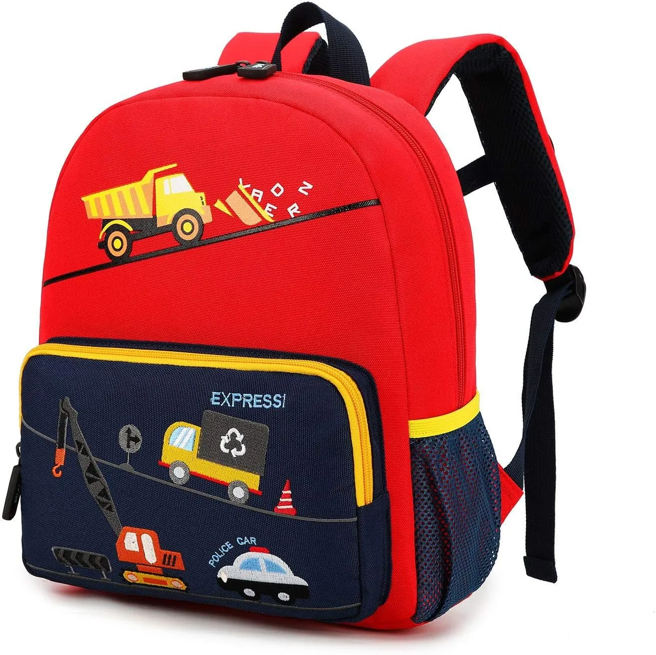 Car Dinosaur Kids Toddler Backpack for Boys and Girls Children Waterproof Preschool Bag(Bus)