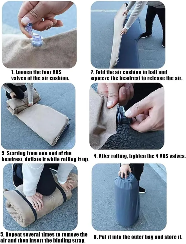 Car Inflatable Air Mattress for Nissan Quest 2011 2012 2013 2014 2015 2016 2017 Trunk Air Mattress Lightweight Comfortable Sleeping Air Bed Mattress Outdoor Camping Accessories,Grey