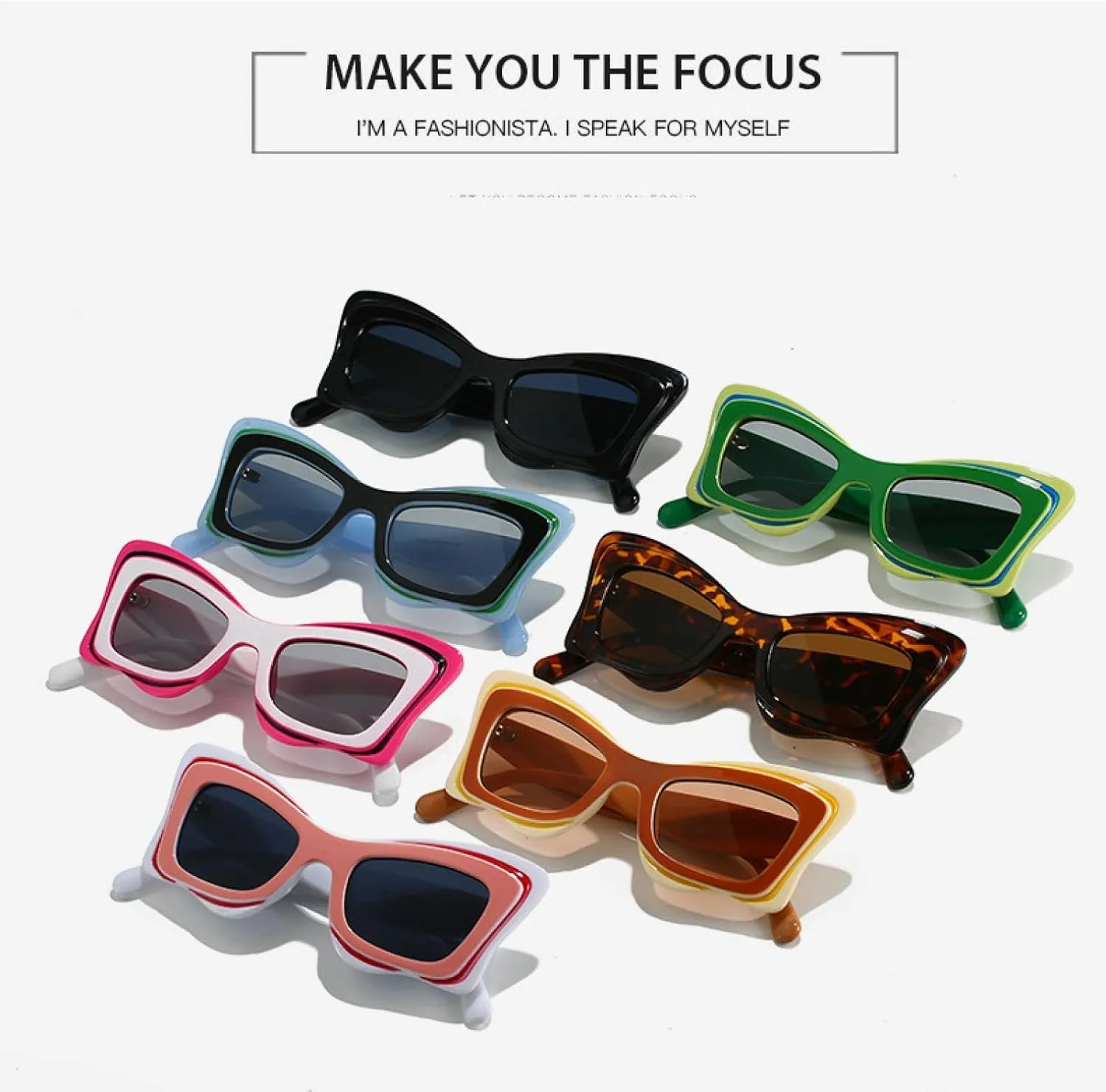 Cat Eye Punk Sunglasses Women Vintage Sun Glasses Luxury Retro Eyewear Shades Uv400