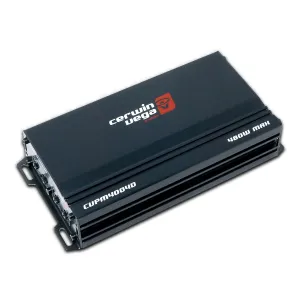 Cerwin-Vega Performance Series Mini Amplifiers – 4-Channel & Monoblock Class-D Options – High-Performance Compact Car Audio Power (4-Channel)