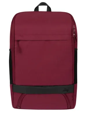 City backpack RPET Deep Red
