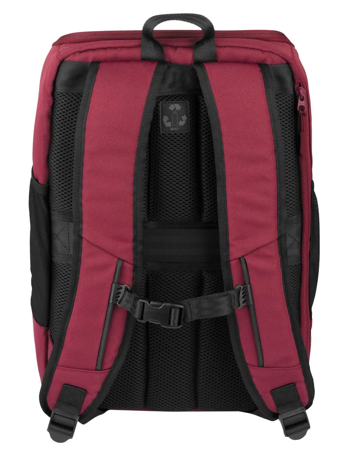 City backpack RPET Deep Red
