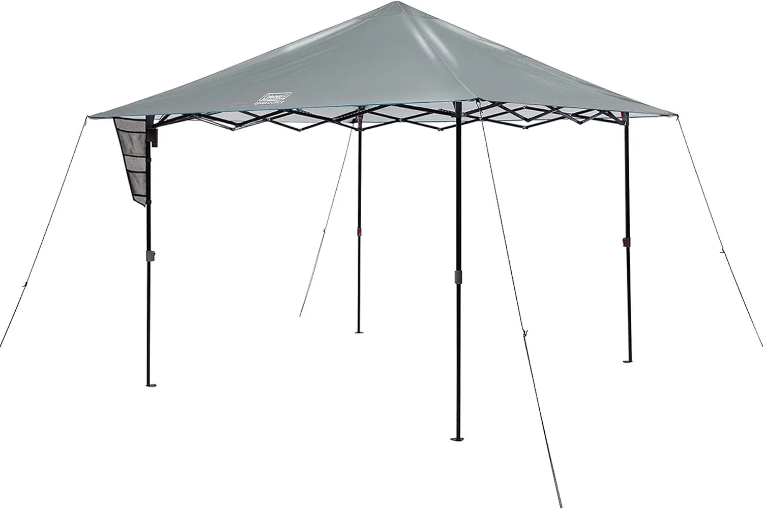 Coleman OneSource Rechargeable LED Lighted Canopy, 10 x 10ft Canopy Tent, Shade Canopy Great for Beach, Yard, Tailgates, & Parties