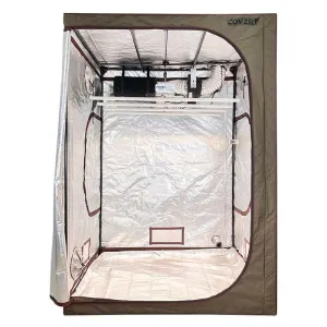 Covert 5' x 5' 500 Watt LED-X Grow Tent Kit With Automated Ventilation Package