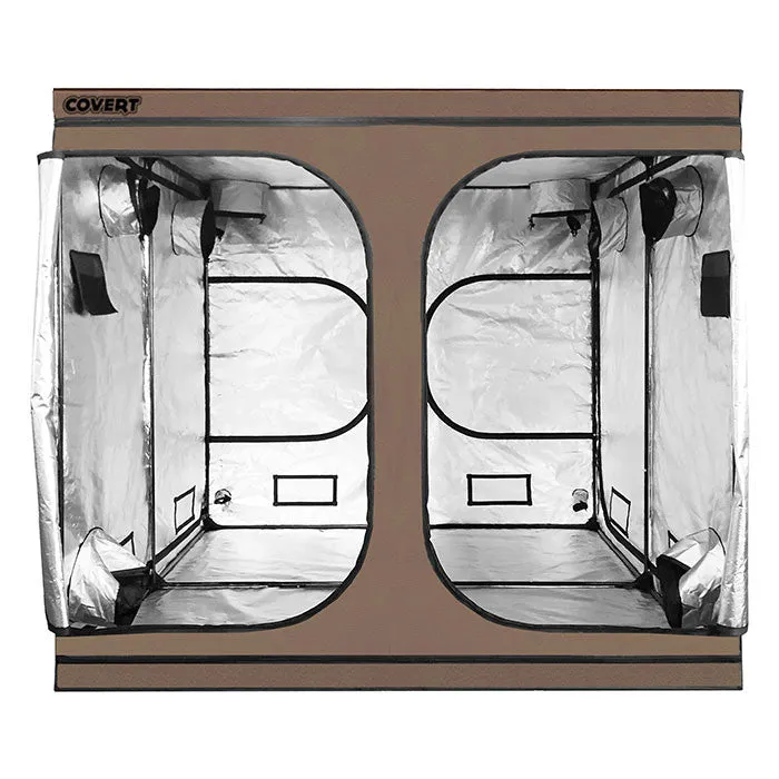 Covert 8' x 8' LED-X 250 Grow Tent Kit With Automated Ventilation Package