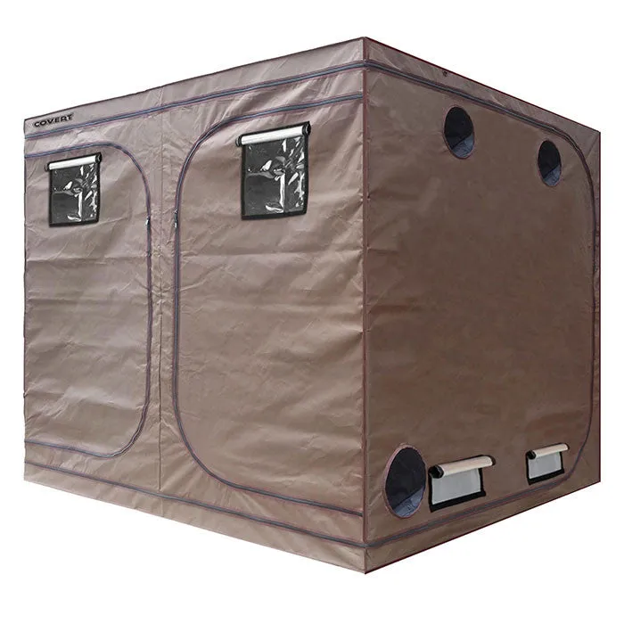 Covert 8' x 8' LED-X 250 Grow Tent Kit With Automated Ventilation Package