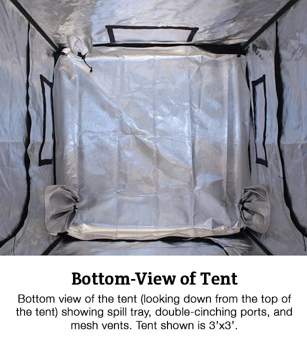 Covert 8' x 8' LED-X 250 Grow Tent Kit With Automated Ventilation Package