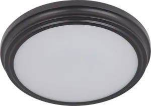 Craftmade X6613-OB-LED X66 Series LED Flush Mount Ceiling Lighting, 1-Light, 22 Watt, Oiled Bronze (1"H x 13"W)