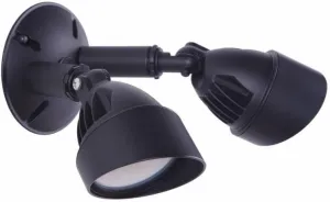 Craftmade Z422-BZ-LED Outdoor LED Flood Lighting, 2-Light 25 Total Watts, 6"L x 4"W, Bronze