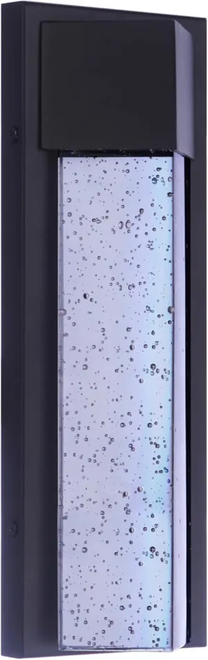 Craftmade ZA6202-MN-LED Tony Outdoor Wall Sconce, 1-Light 20 Watts, Midnight