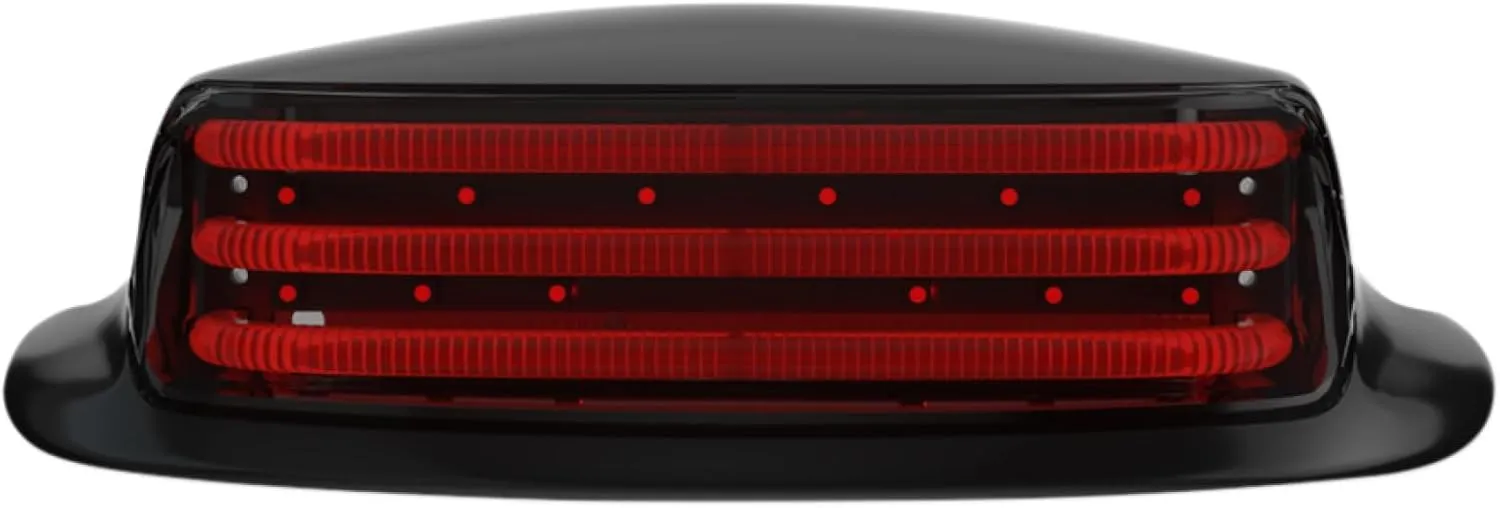 Custom Dynamics PB-FT-TOUR-S-B Probeam Rear Fender Tip Lights - Gloss Black Finish, Smoke Lens