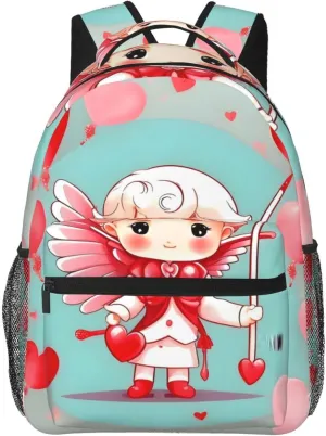 Cute loving boy Backpack, suitable for light travel, daily multi-purpose bag, suitable for commuting, cycling, work