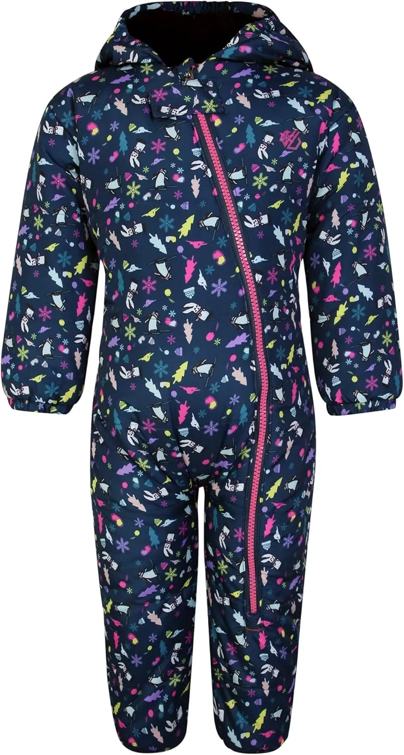 Dare 2B Baby Bambino II Ditsy Print Waterproof Snowsuit (24-36 Months) (Snowflake)