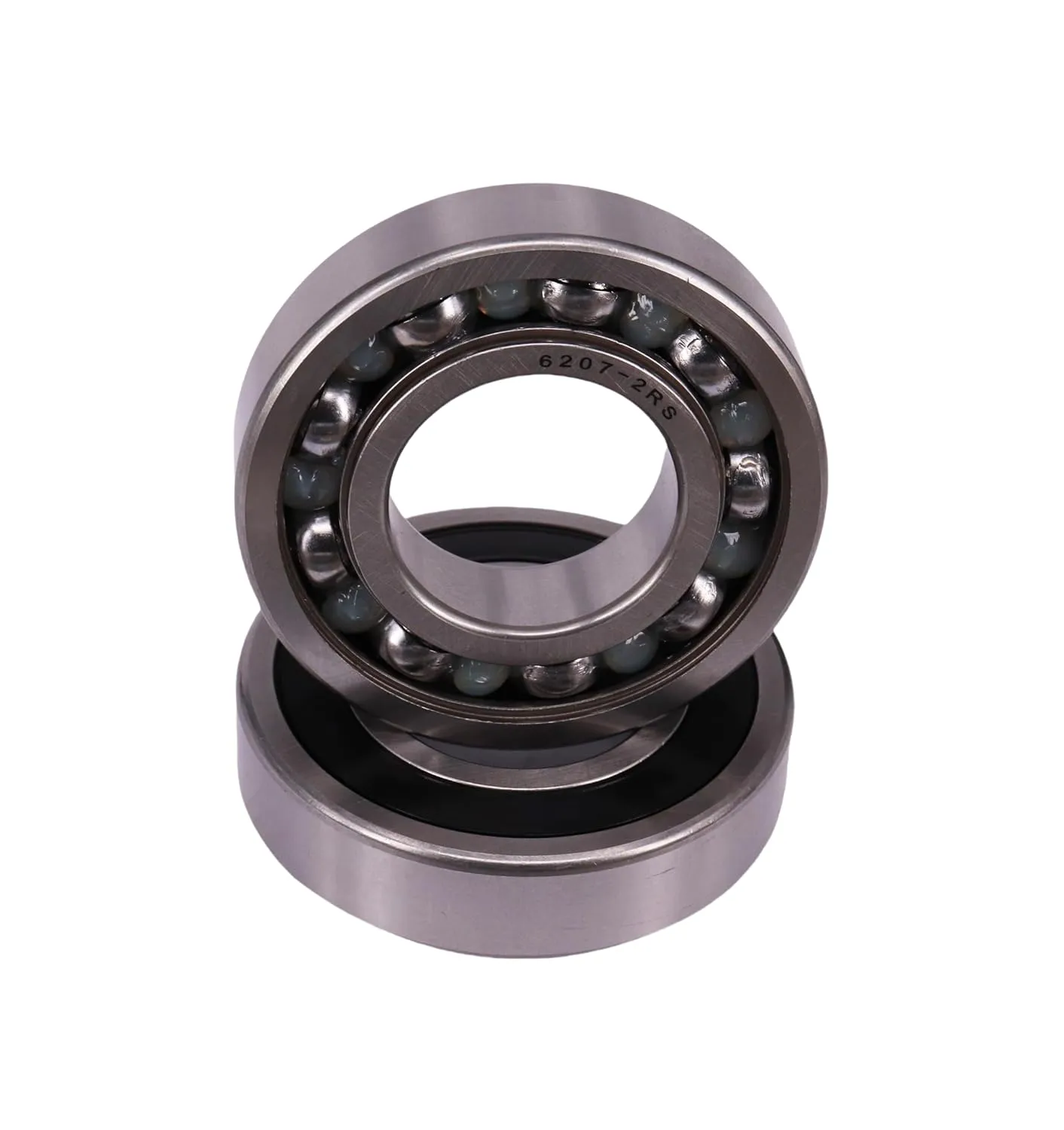 DEEG 10 Pcs 6207-2RS Double Rubber Seal Bearings 35x72x17mm Deep Groove Ball Bearings for Hay Mower,Maytag Neptune 4400 Series Washer…