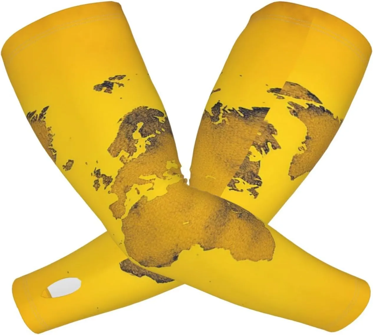 Deer wearing flowers Arm Sleeves for Men Women Cooling Sleeves Compression Arm Sleeve UV Blocking Protection Sleeve