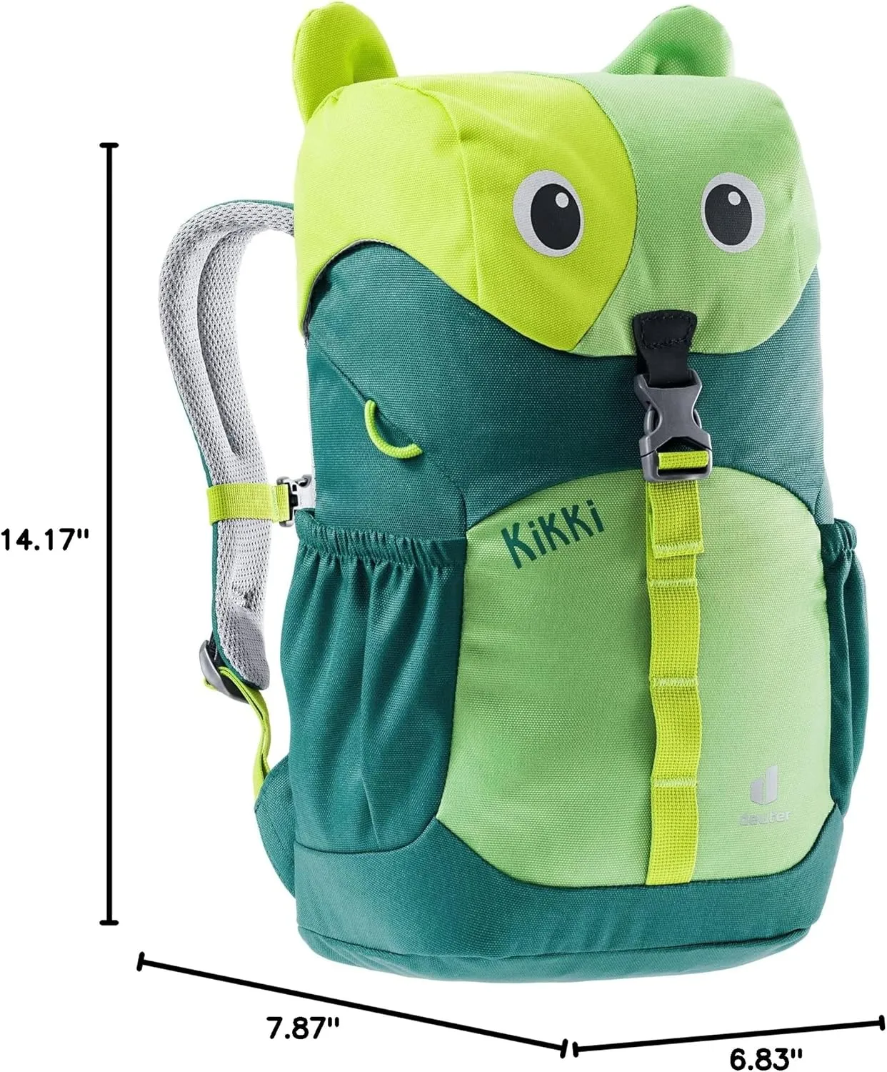 Deuter Kikki Kid's Backpack for School and Hiking - Avocado-Alpinegreen