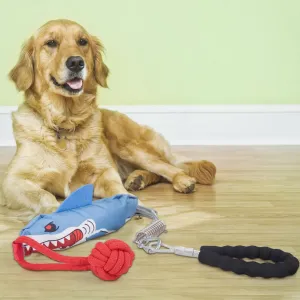 Dog Tug of War Toy for Small to Medium Dogs - Sturdy and Durable Cotton Rope with Non-Slip Handle, Safe Chew Toy for Indoor/Outdoor Play for Puppies, 100% Cotton Teeth Cleaning