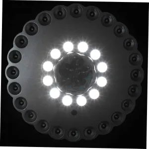 DOITOOL 3pcs 36 36 Led Camping Light Battery Operated Solar Tent Lights Patio Umbrella