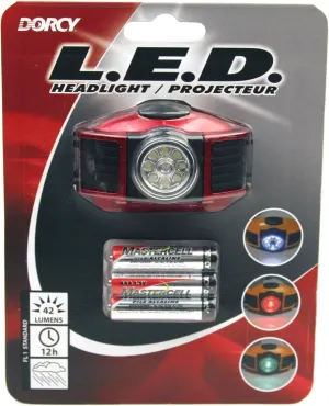 Dorcy 41-2093 8 Led Head Light Assorted Colors