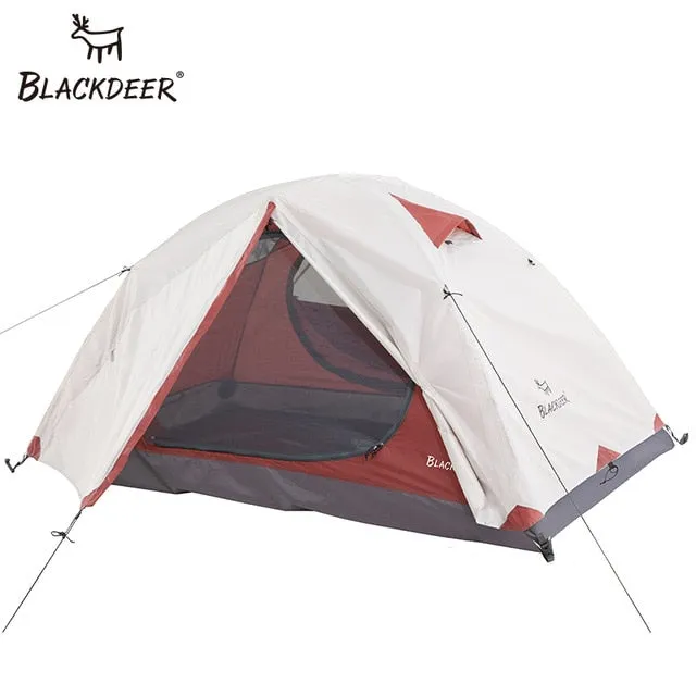 Double Christmas sale Backpacking Skirt Camping Tent Outdoor Waterproof Smooth transaction Hiking 4 Tent Snow Season With Trekking Tent Archeos Blackdeer 2P Layer