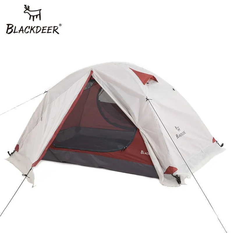 Double Christmas sale Backpacking Skirt Camping Tent Outdoor Waterproof Smooth transaction Hiking 4 Tent Snow Season With Trekking Tent Archeos Blackdeer 2P Layer
